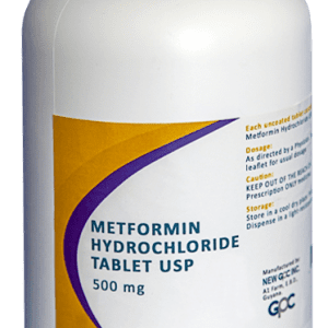 Metformin Hydrochloride Caplets 500mg