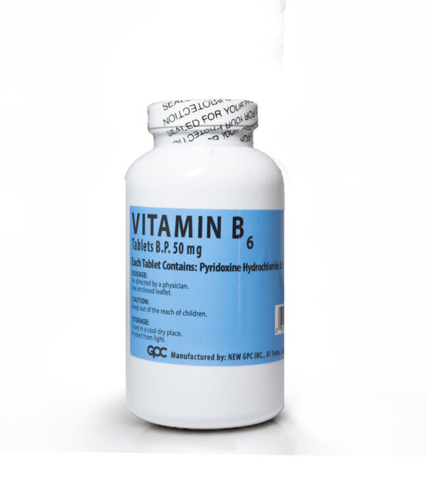 Vitamin B6 (Pyridoxine) Tablets