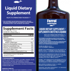 Ferrol Liquid Dietary Supplement