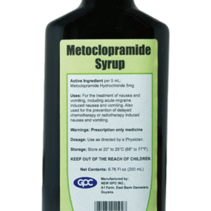 Metoclopramide HCL Syrup & Tablets